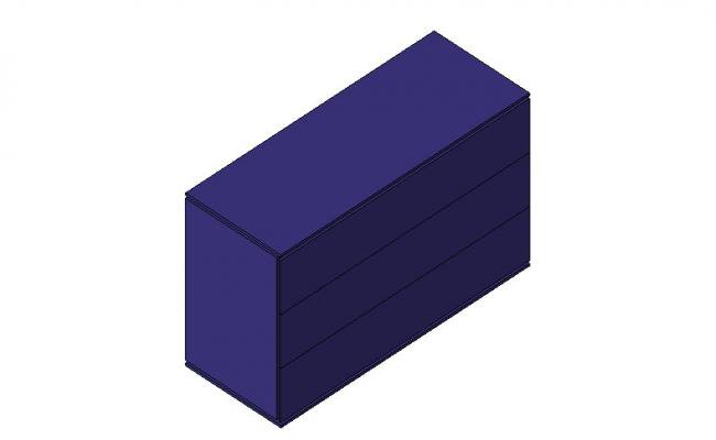 650x400 Wooden Cabinet Block Cad Drawing Details Dwg