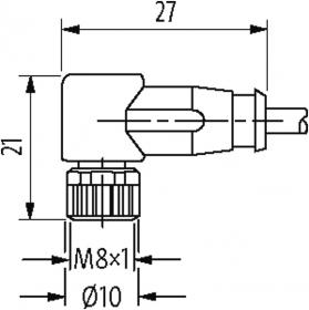 279x280 Female With Cable