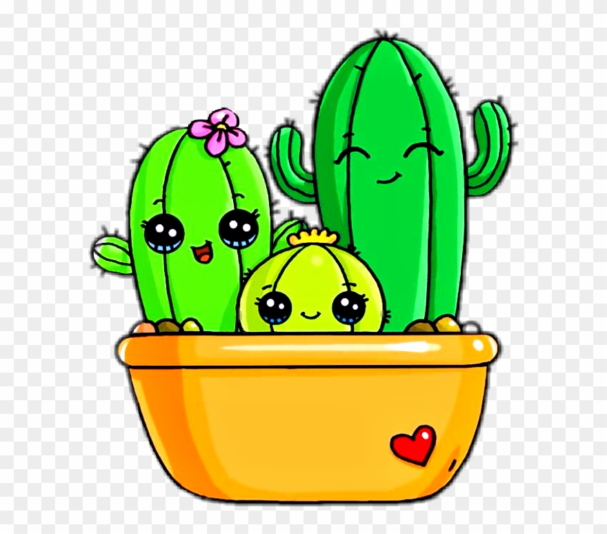 Cactus Cartoon Drawing | Free download on ClipArtMag