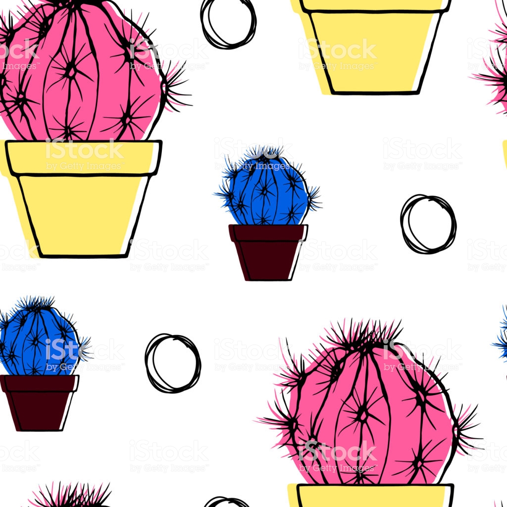 1024x1024 Cactus Drawing Step