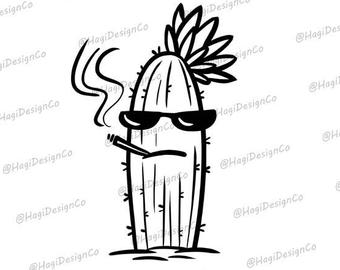 340x270 Cactus Drawing Etsy