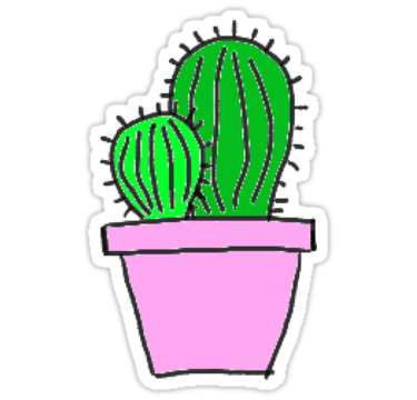 Cactus Tumblr Drawing | Free download on ClipArtMag