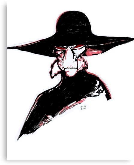 446x550 Cad Bane Canvas Print