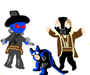 300x250 Cad Bane And Bane Gang Up On Batman