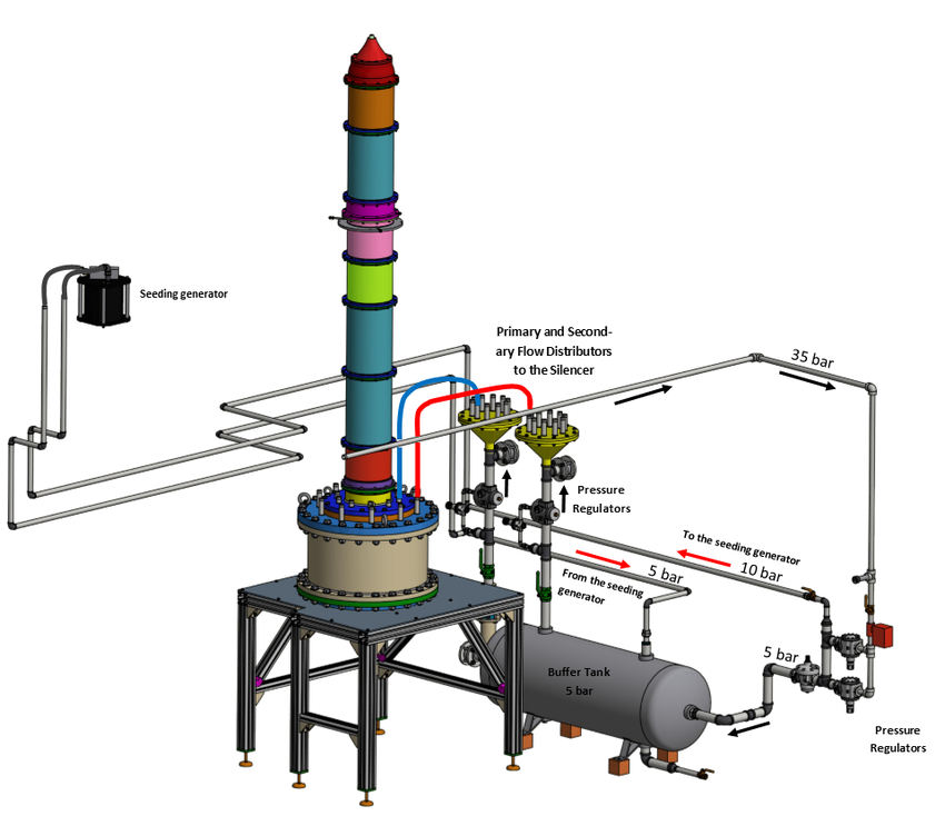 850x734 Cad Drawing Of The Air Supply System Download Scientific Diagram