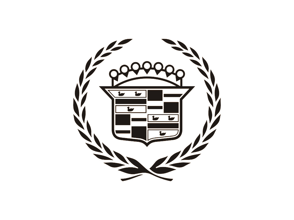 1024x768 Logo Cadillac