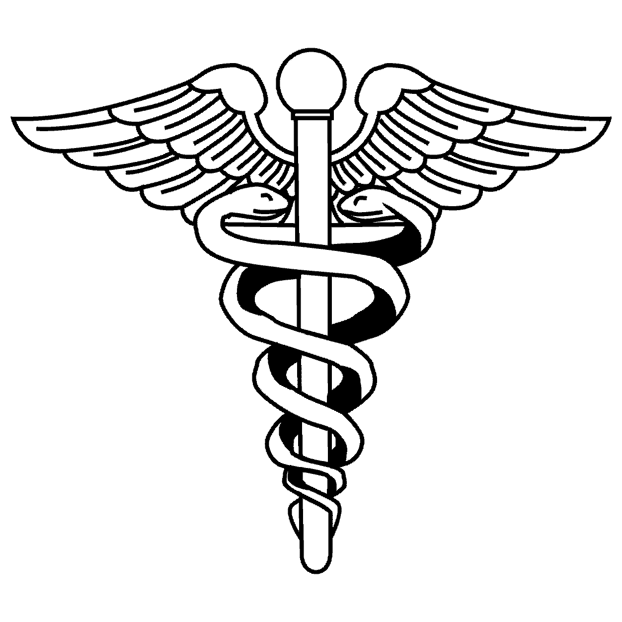 Caduceus Drawing | Free download on ClipArtMag