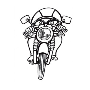 300x300 Cafe Racer Drawing