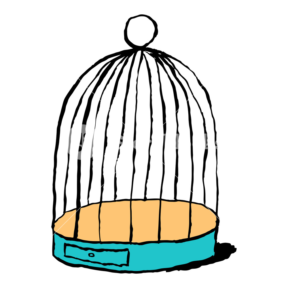 Cage Drawing Free download on ClipArtMag