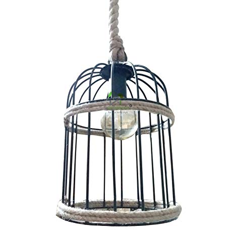 466x466 Buy Weldecor Antique Retro Cage Style Ceiling Lamp For Hotel
