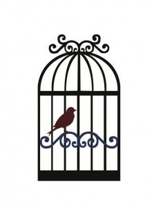 Caged Bird Drawing