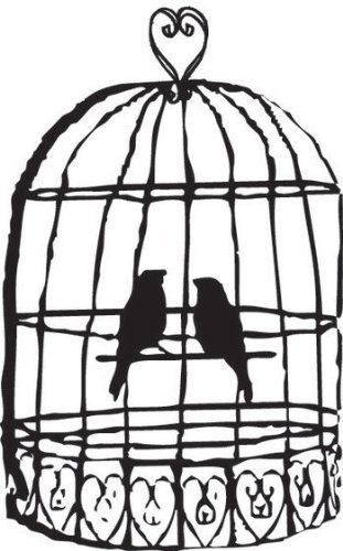 311x500 Shower Invitations Bird Cage, Bird