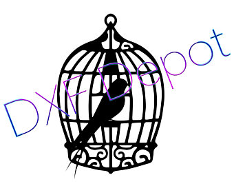 340x270 Birdcage Drawings Etsy