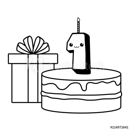 500x500 Birthday Cake Design