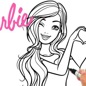 336x336 barbie drawing cake come design colour full box game iydunetwork