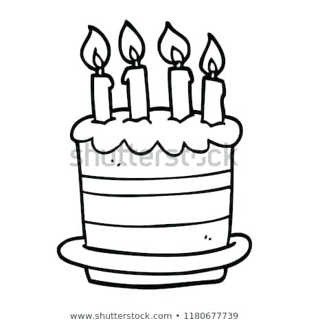 450x470 Drawing Birthday Cake Birthday Cake Image For Years Old Hand