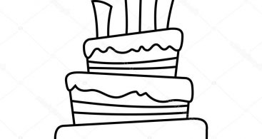 367x195 Cake Drawing Vector Archives