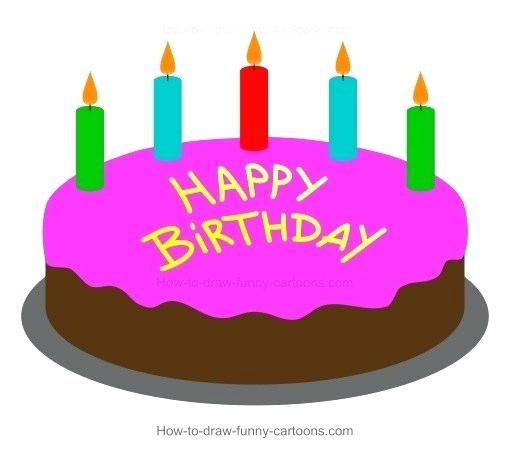 510x453 Drawing Cake Cake Drawing Images Easy