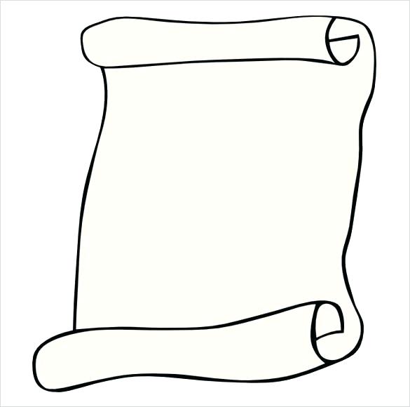 585x580 Scroll Pattern Template