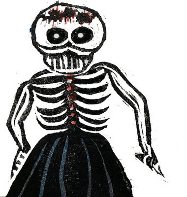 380x400 calavera prints presented