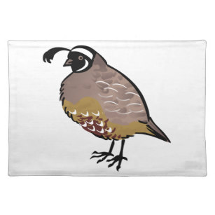 307x307 Quail Placemats Zazzle