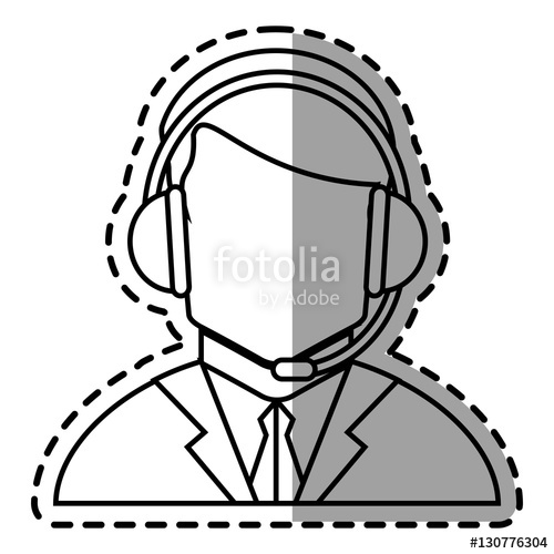 500x500 operator man with headphone icon call center and technical