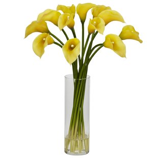310x310 Calla Lily Glass Votive Wayfair