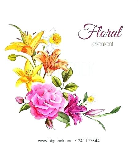 450x470 Of Invitation Template For Your Holiday Lily Flowers