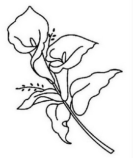 271x320 Calla Lily Flower Outline Tattoos Ideas And Designs