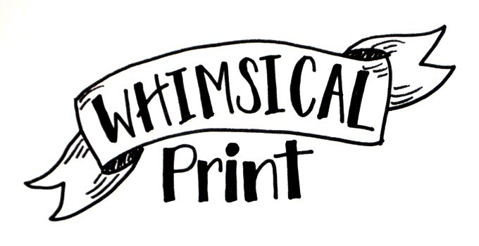 680x350 Basic Hand Lettering Whimsical Print