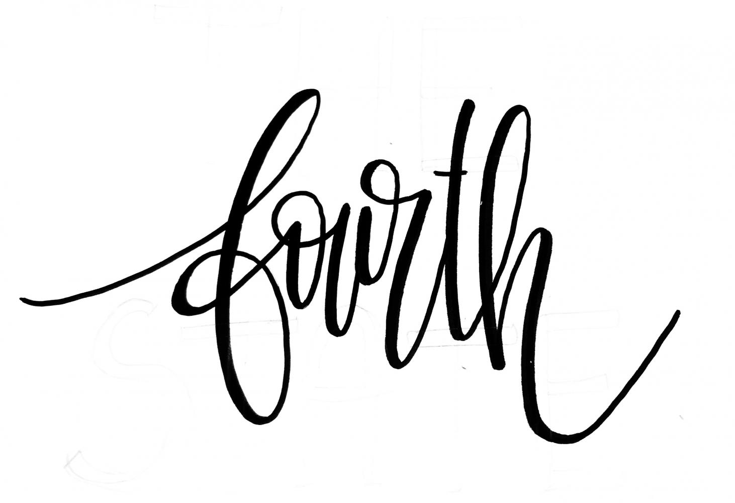 1462x1000 The Fourth Estate Calligraphy And Handmade Letting