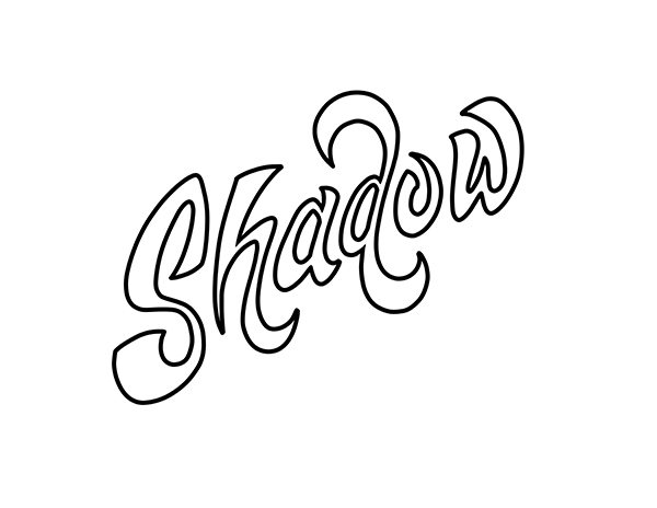 600x464 add dimensional shadows to hand lettering kelly creates