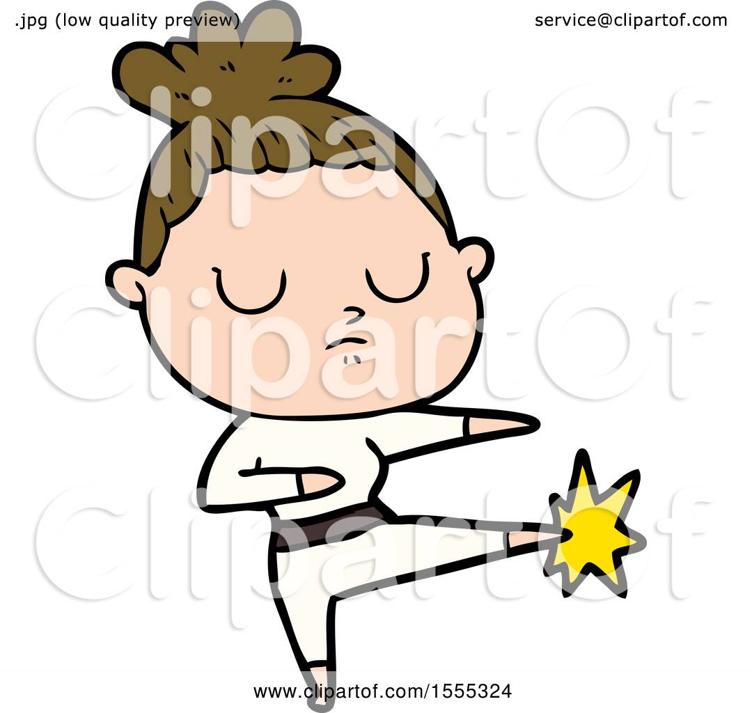 1080x1024 Cartoon Calm Woman