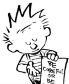 229x280 Traffic Safety Poster The Calvin And Hobbes Wiki Fandom