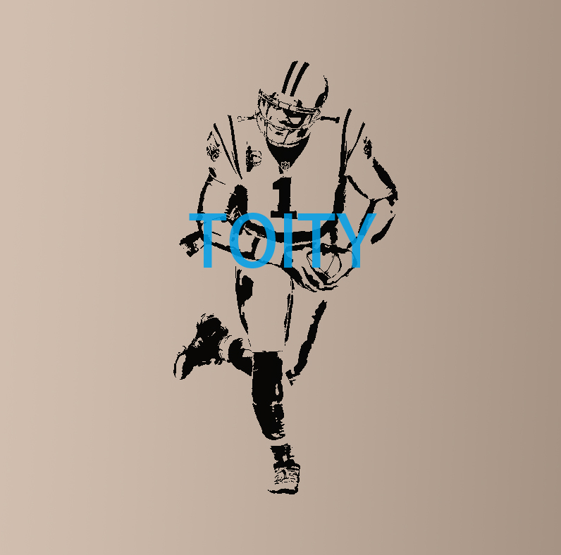 796x788 buy cam newton wall sticker america carolina