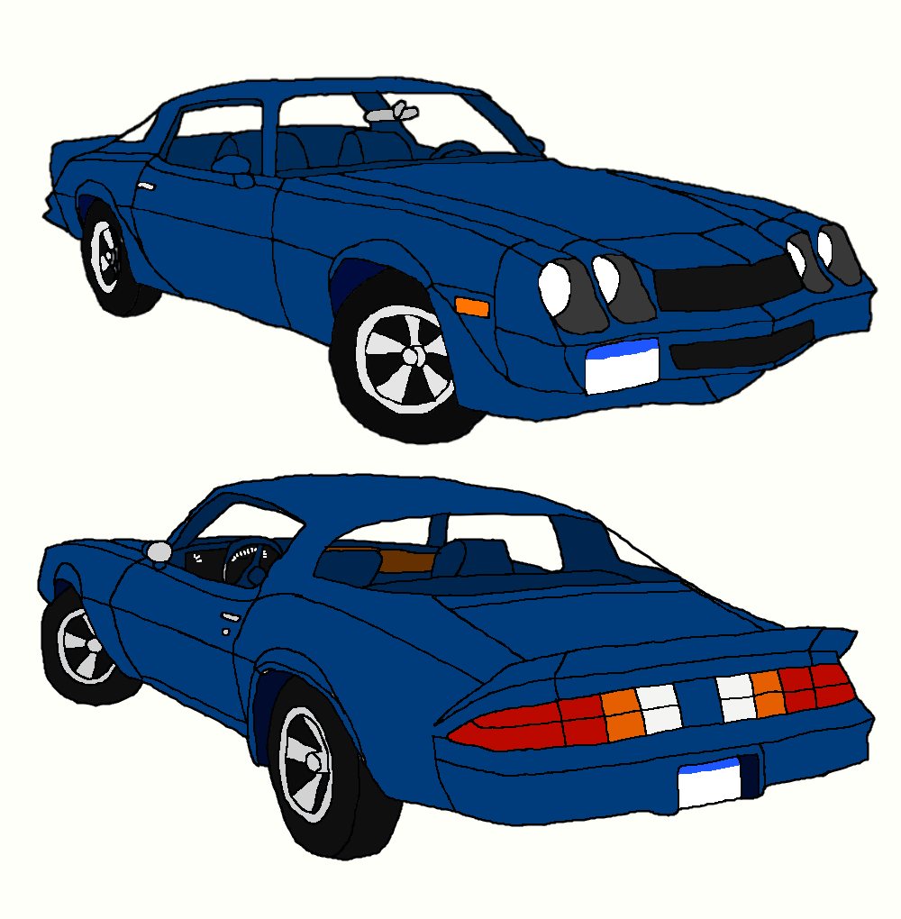 1000x1020 Here's A Drawing Of A I Did Today Camaro