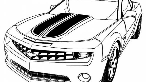 585x329 Nice Camaro Coloring