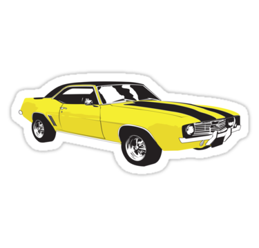 375x360 Collection Of Free Camaro Drawing Outline Download On Ui Ex