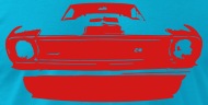 190x96 Camaro Line Drawing Men's T Shirt Spreadshirt