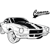 178x178 Collection Of Free Camaro Drawing Ss Download On Ui Ex