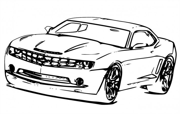 730x463 Camero Clip Art Coloriage Bumblebee Transformers Chevrolet