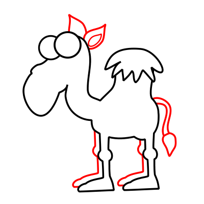 400x400 Drawing A Cartoon Camel