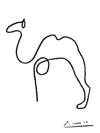 400x534 drawing of a camel camel chameleon drawing pictures