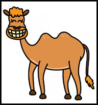 200x214 How To Draw Camels Drawing Tutorials Drawing How To Draw