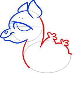 284x302 Draw A Camel For Kids, Step