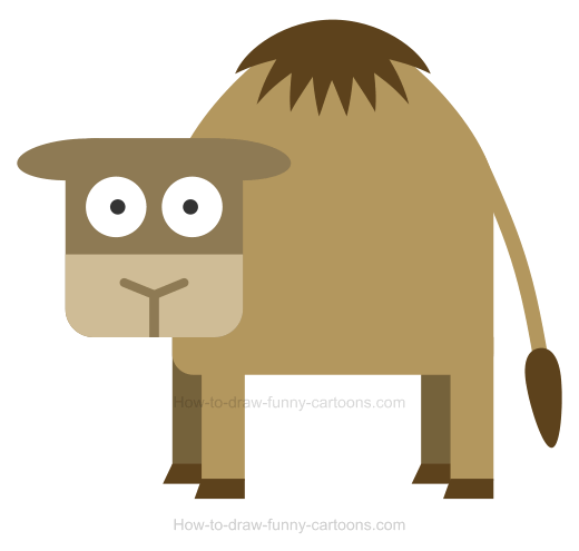 520x495 How To Draw A Camel Icon