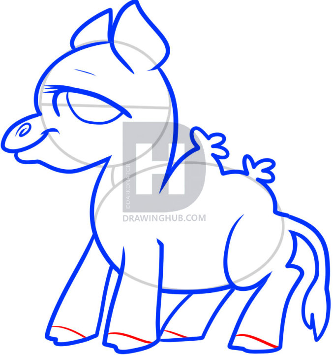 677x720 How To Draw A Camel For Kids, Step