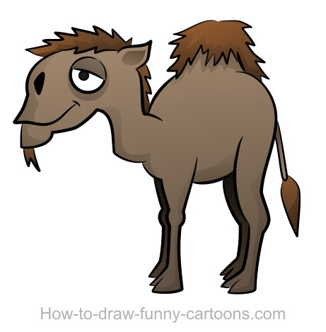 461x469 Camel Drawing