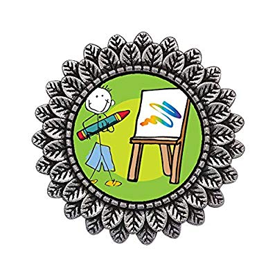 400x400 Giftjewelryshop Ancient Style Silver Plate Drawing And Painting