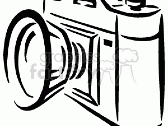 640x480 Lens Clipart Drawn Camera